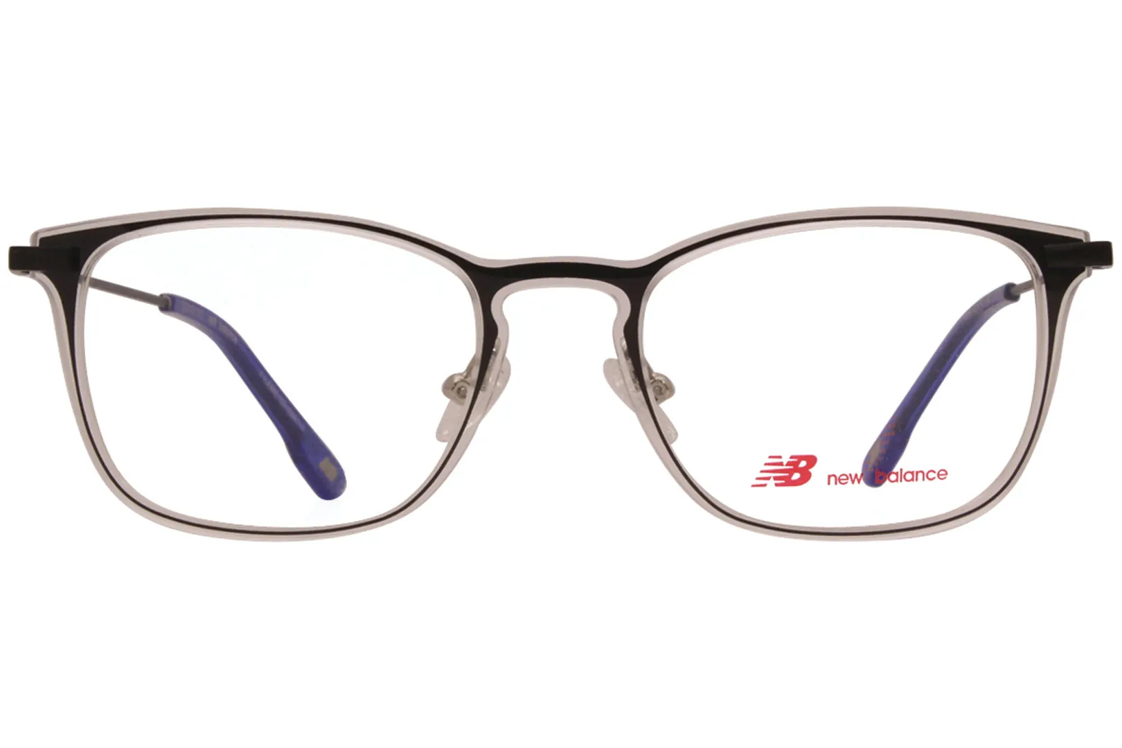 New Balance Eyeglasses Men's NB4087-1 Black/Crystal 51-19-145mm