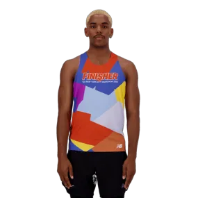 New Balance Men's NYC Marathon Printed Finisher Singlet