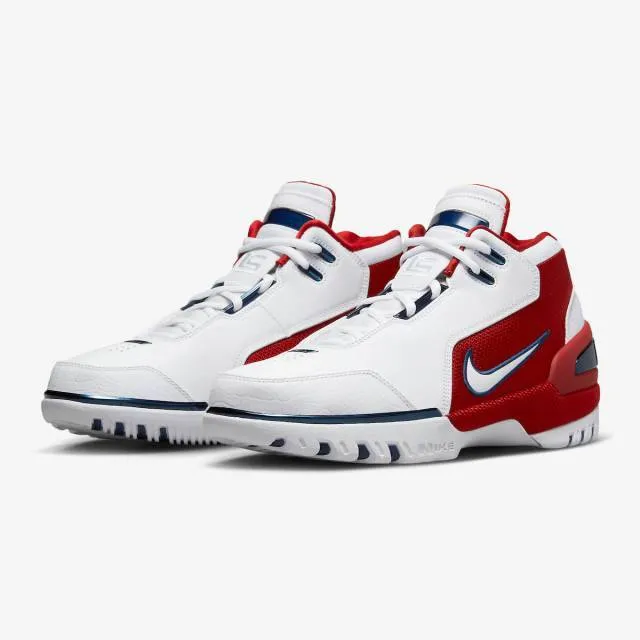 Nike air zoom generation retro (first game 2023/ white/ midnight navy/ red/ varsity crimson) men us