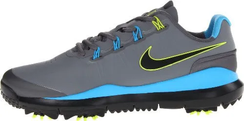 Nike Golf Men's Nike TW '14 Golf Shoe,Cool Grey/Vivid Blue/Metallic Dark Grey/Black,9.5 M US-nike