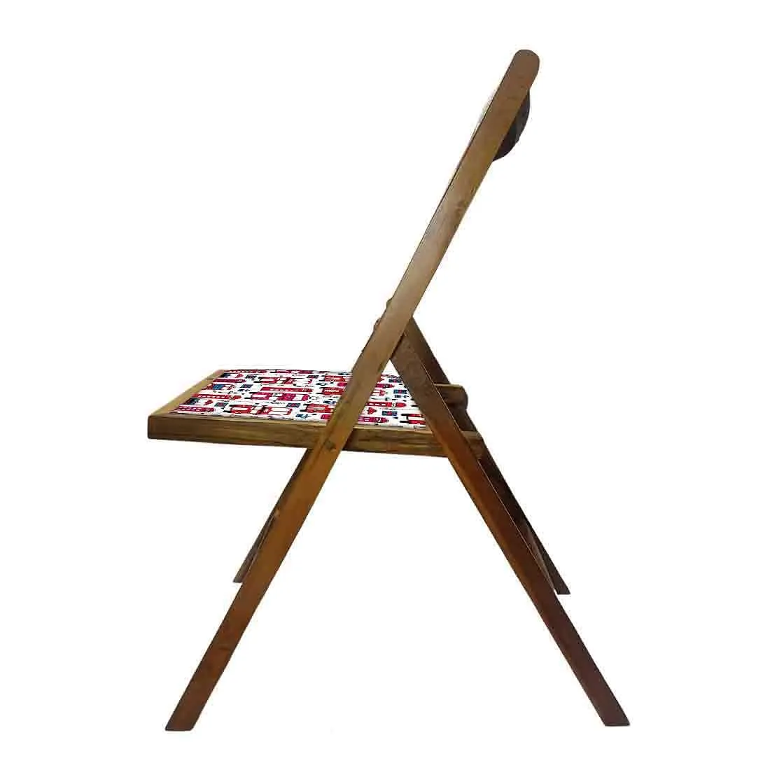 Nutcase Folding Wooden Chair For Home  -  Van