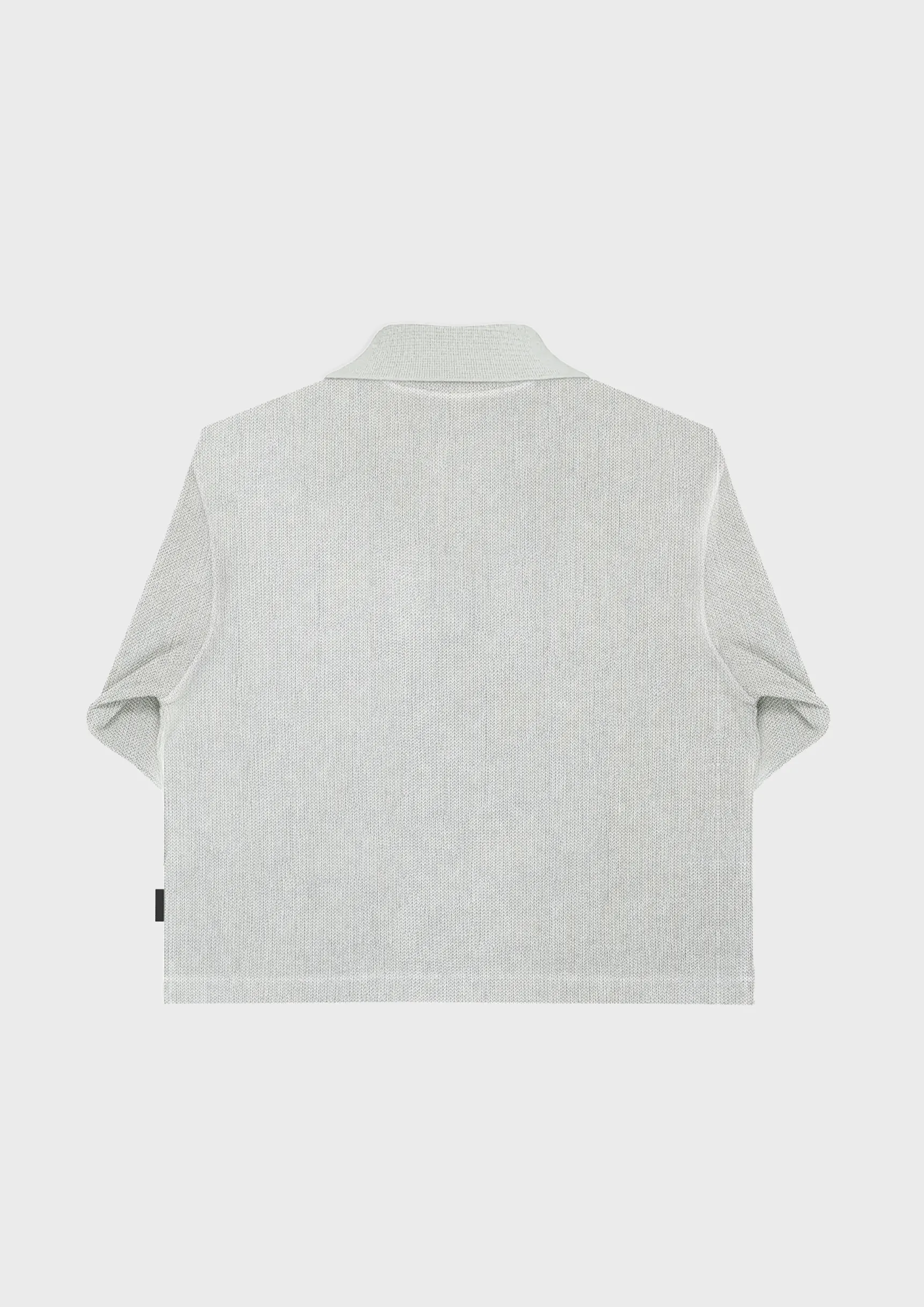 OSLO GRAYSCALE KNITTED POLO