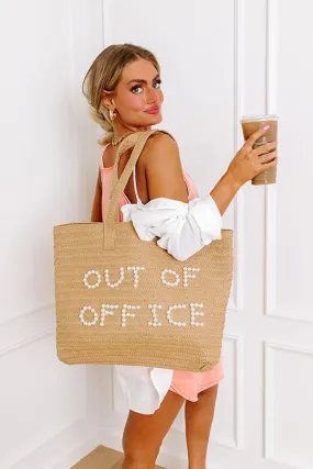 Out Of Office Woven Tote