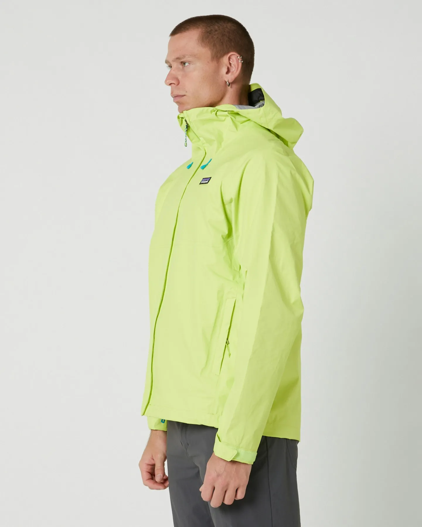 Patagonia Mens Torrentshell 3L Rain Jacket - Phosphorus Green | SurfStitch