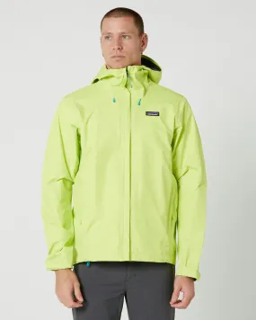 Patagonia Mens Torrentshell 3L Rain Jacket - Phosphorus Green | SurfStitch