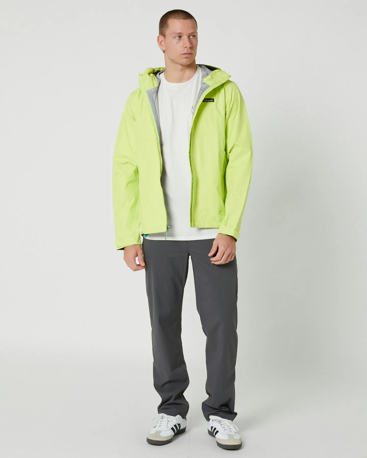 Patagonia Mens Torrentshell 3L Rain Jacket - Phosphorus Green | SurfStitch