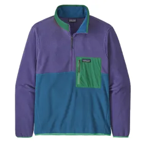 Patagonia Microdini 1/2 Zip Pullover Fleece Bayou Blue