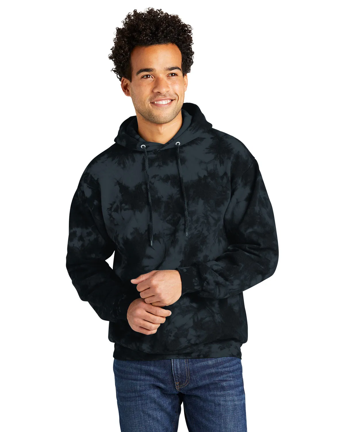 Port & Company Crystal Tie-Dye Pullover Hoodie PC144