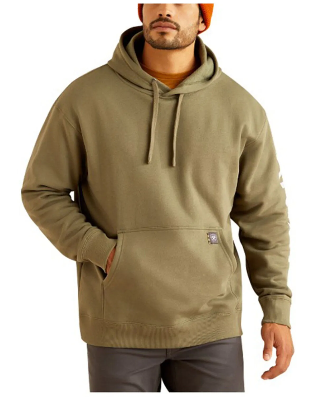 Product Name:  Ariat Men's Rebar Roughneck Pullover Hooded Sweatshirt