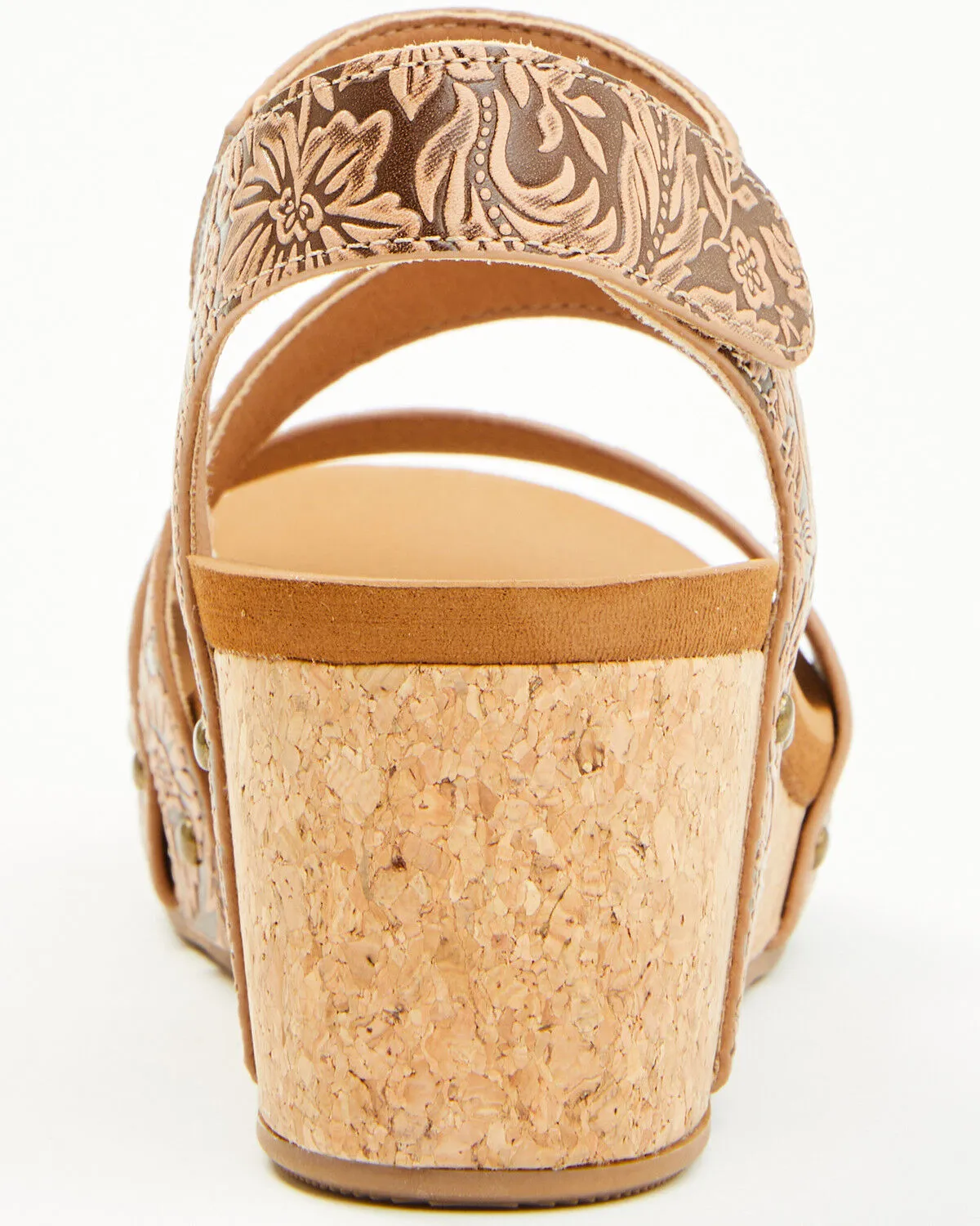 Product Name:  Very G Women's Casper Tooled Wedge Sandals