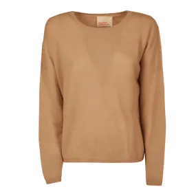 PULLOVER KIARA Donna Camel