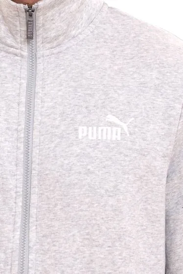 PUMA Men Ess 2 Col Track Jacket giacca da allenamento da uomo sostenibile in cotone 679632 04 grigio