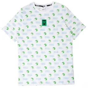 Puma x Minecraft Men AOP Tee (white)