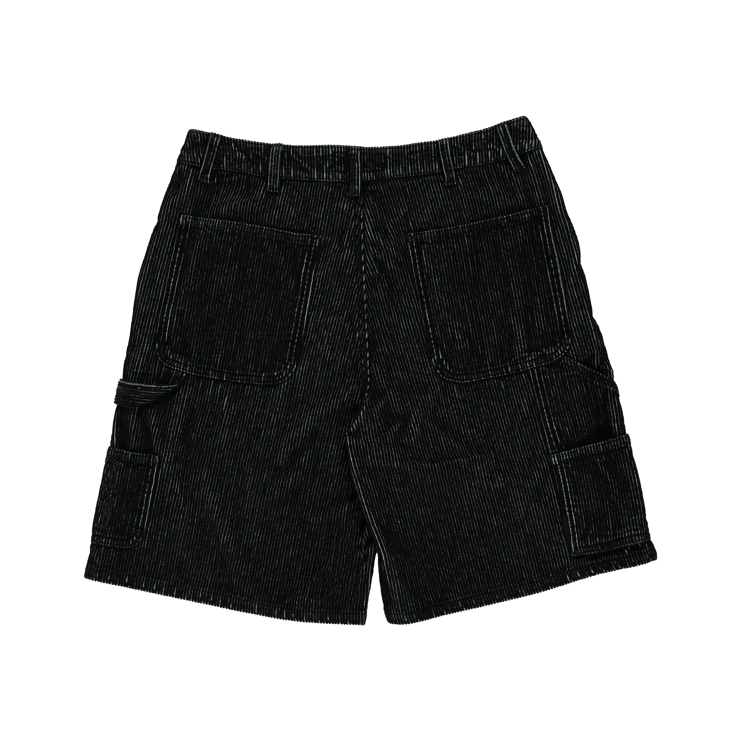 QUASI SKATEBOARDS CANYON CORDUROY SHORTS BLACK