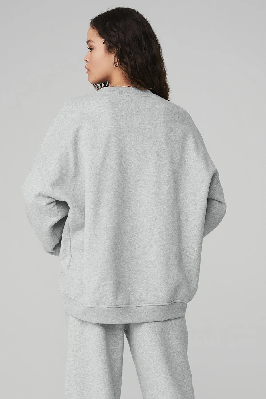 Renown Heavy Weight Crew Neck Pullover - Athletic Heather Grey