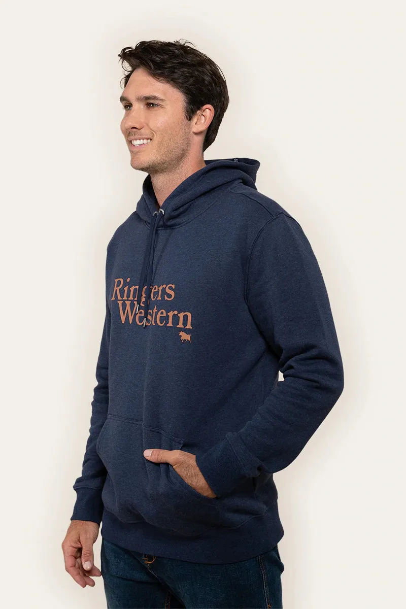 RINGERS WESTERN MEN'S LODGE HOODIE - MIDNIGHT MARIE