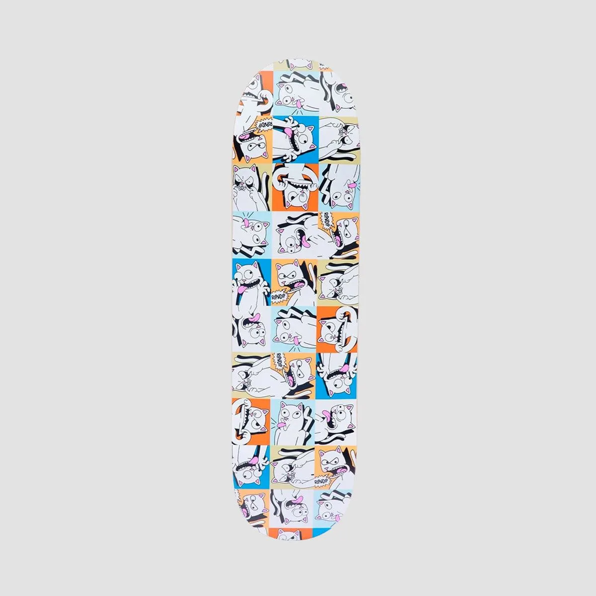 Ripndip Frustration Skateboard Deck Multi - 8.5"