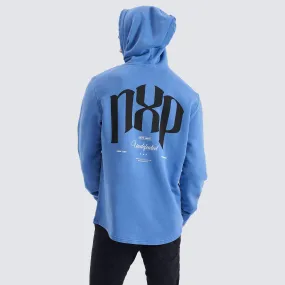 Rubble Dual Curved Hoodie Pigment Dutch Blue