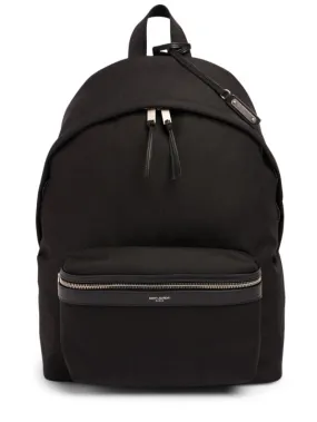 Saint Laurent   Logo nylon city backpack 