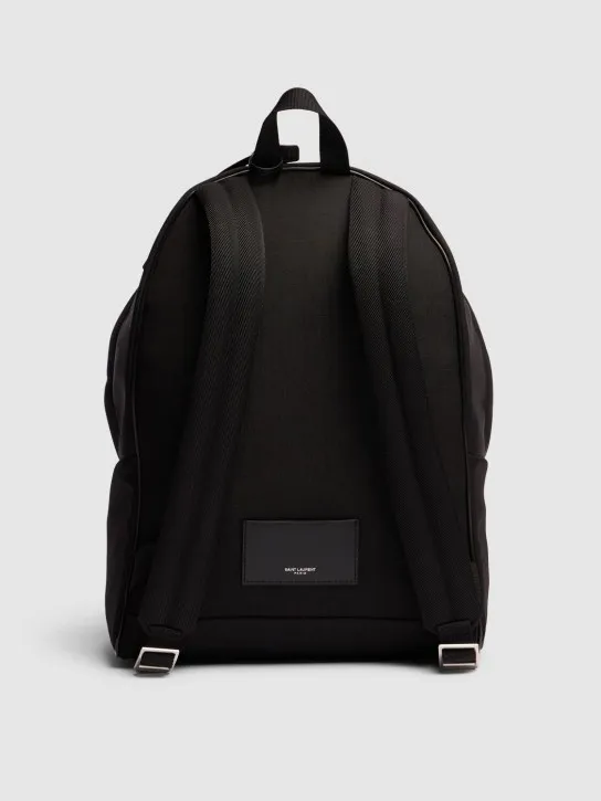 Saint Laurent   Logo nylon city backpack 