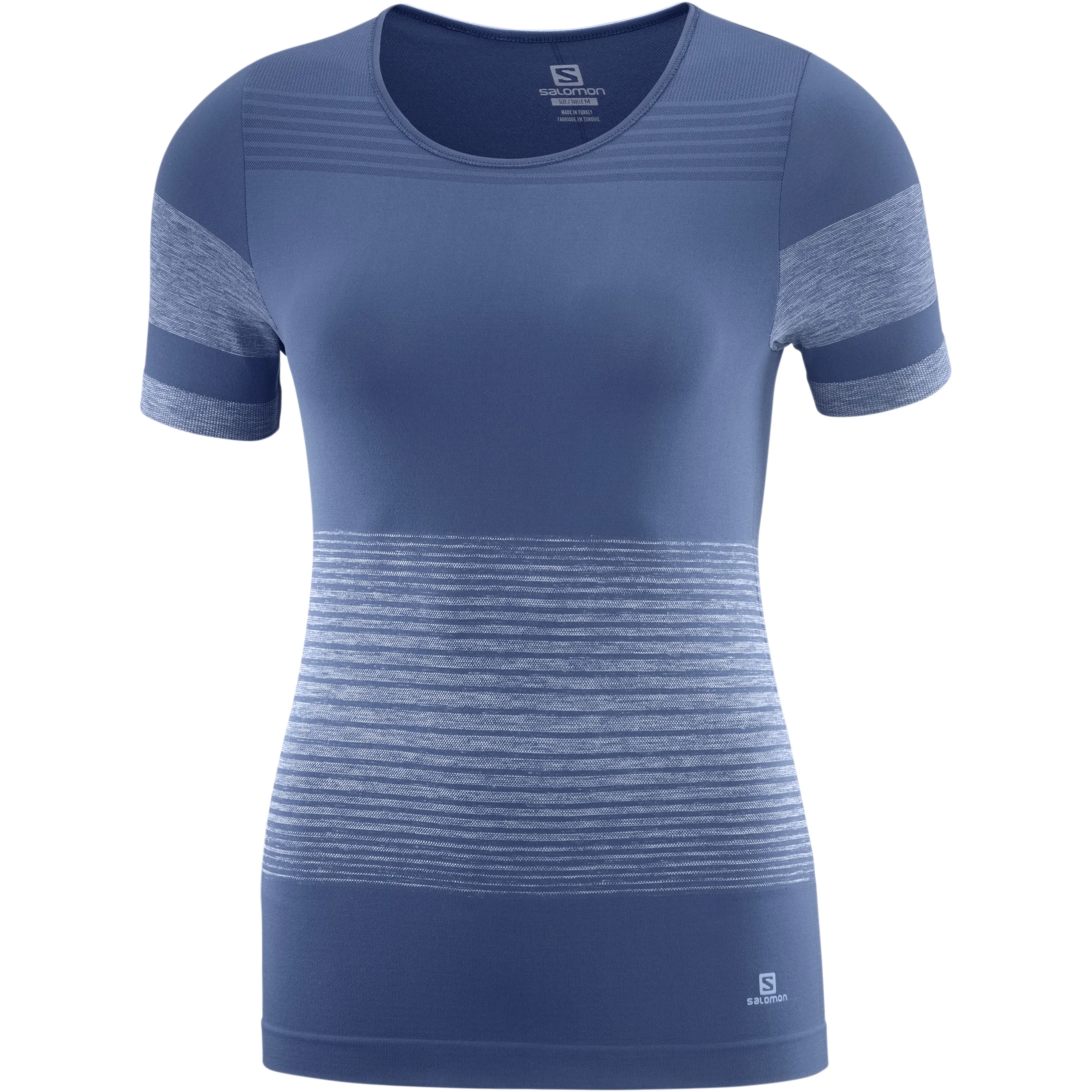 Salomon Women's Elevate Move'on Tee Dark Denim | Buy Salomon Women's Elevate Move'on Tee Dark Denim here | O