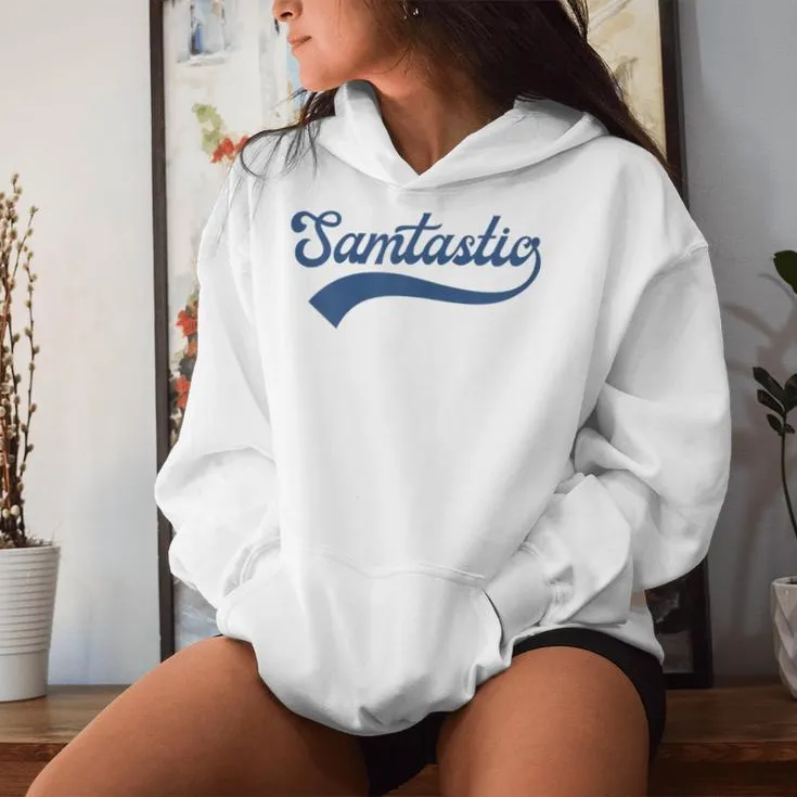 Samtastic Personalized Name Sam Samantha Women Hoodie