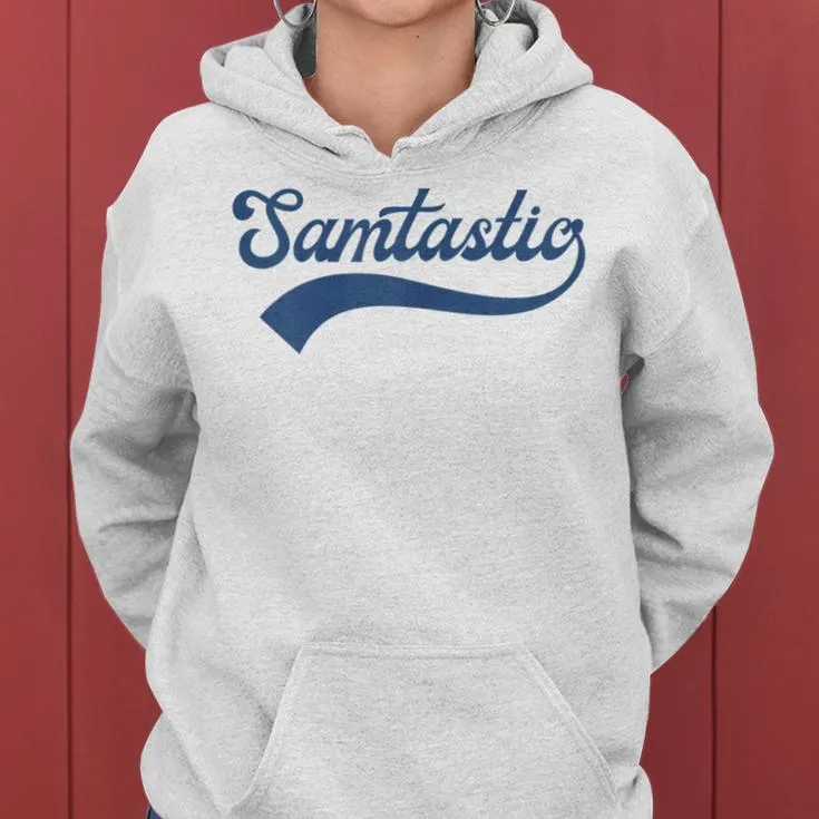 Samtastic Personalized Name Sam Samantha Women Hoodie