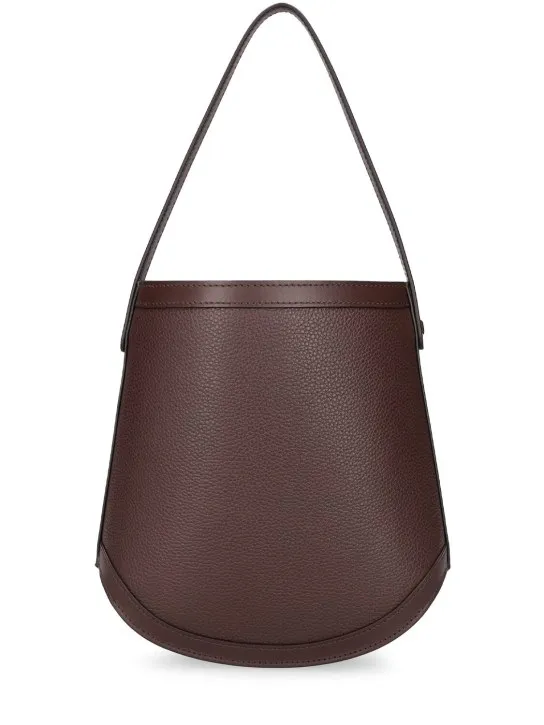 Savette   Bucket leather shoulder bag 