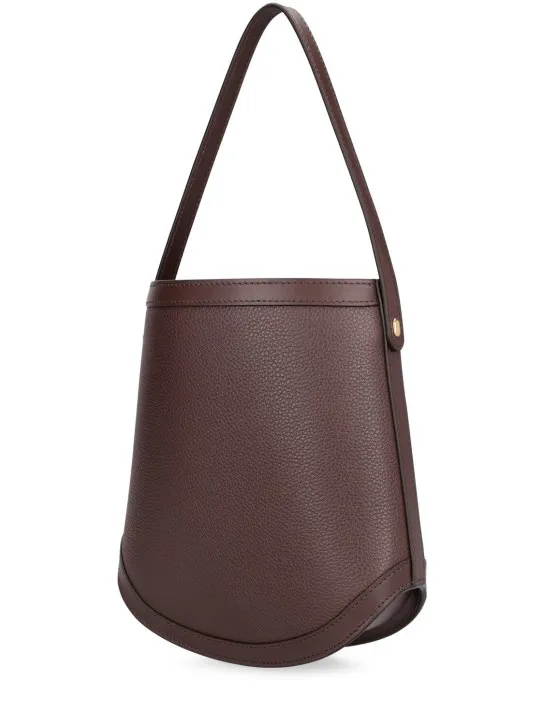 Savette   Bucket leather shoulder bag 