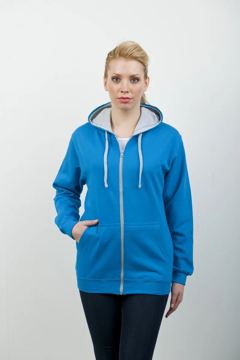 School Trip two tone Zipped Hoodie - If you're looking for something a bit different