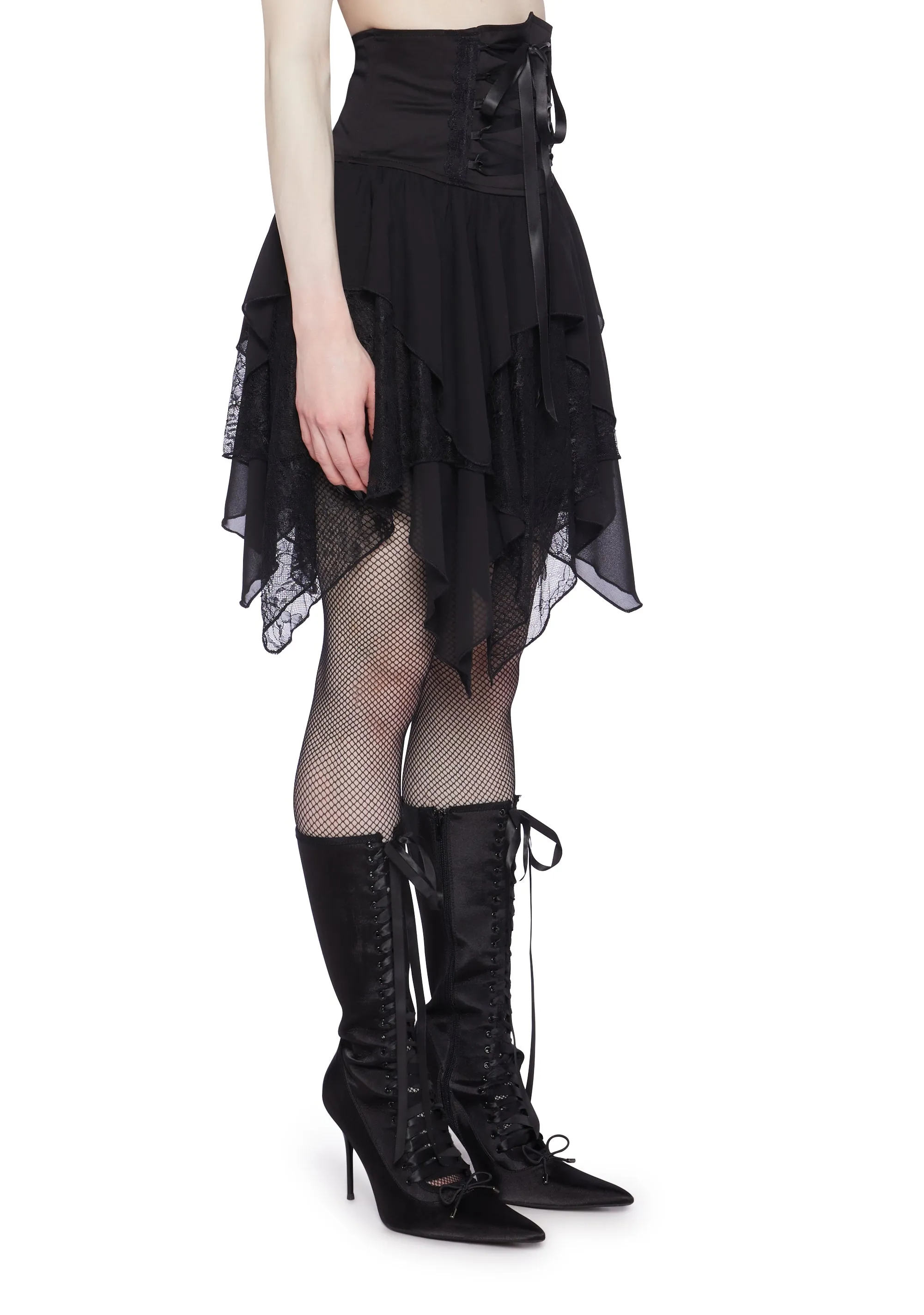 Secretly Spellbound Waist Cinching Skirt-