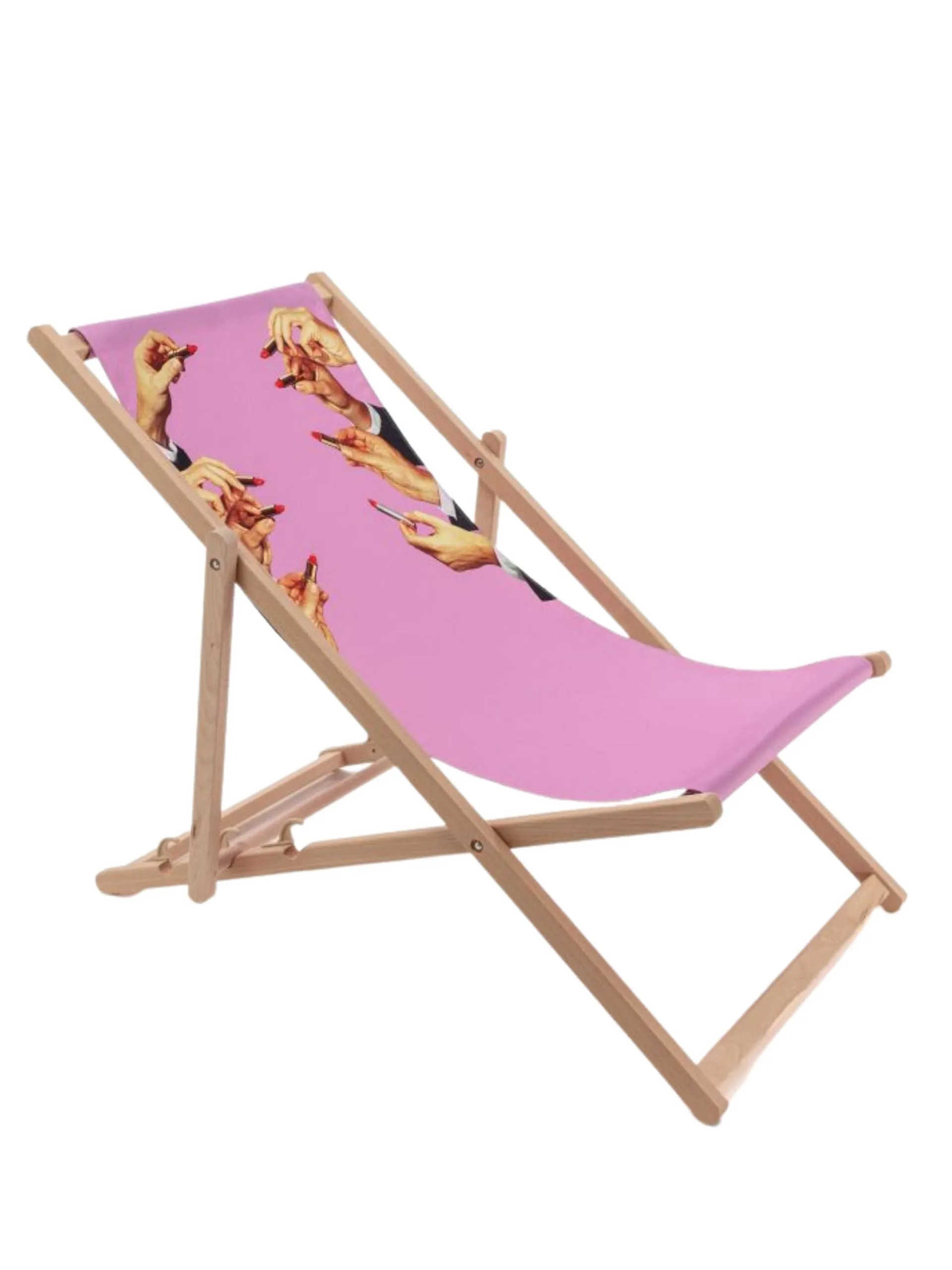 Seletti wears Toiletpaper   Deck Chair / Lipsticks Pink