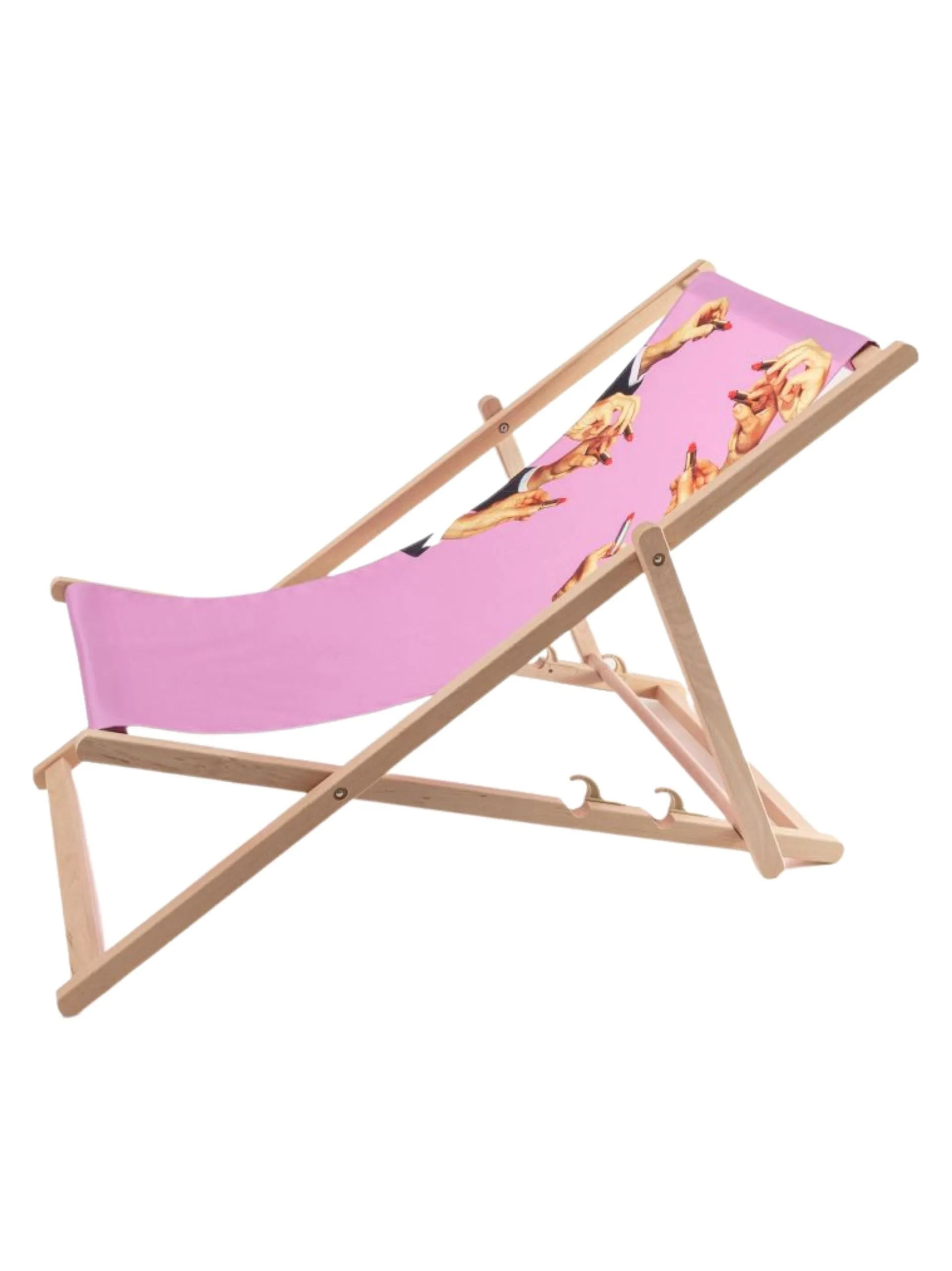 Seletti wears Toiletpaper   Deck Chair / Lipsticks Pink