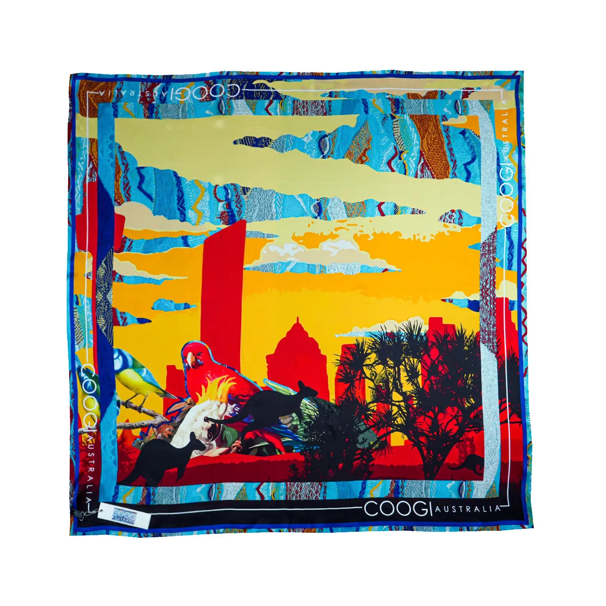 Silk Scarf -CityScape