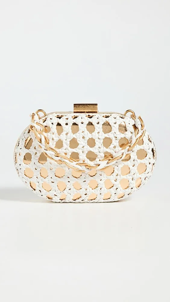 SIMKHAI   Sol Macrame Leather Bag 