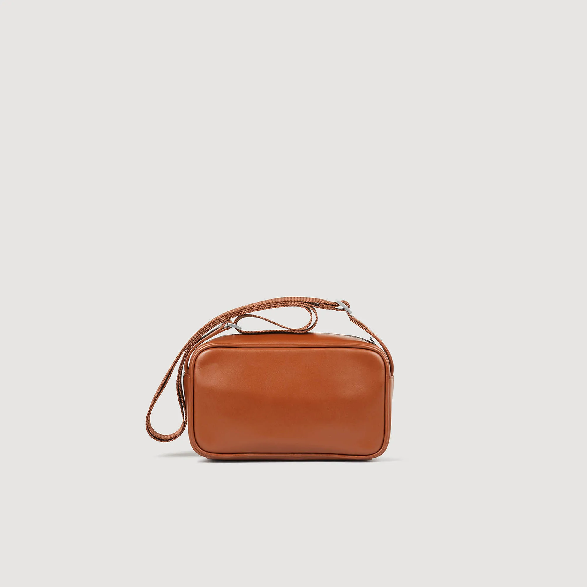 Small smooth leather bag