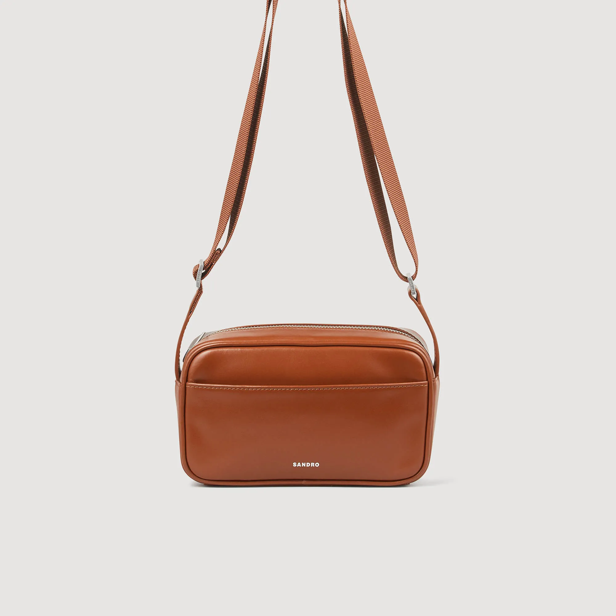 Small smooth leather bag