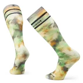 Smartwool Ski Full Cushion Groovy Tie-Dye Print Over the Calf