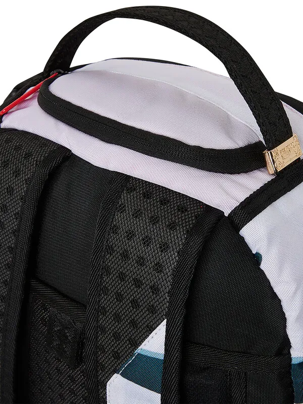 Sprayground Can't Catch Me Backpack - White