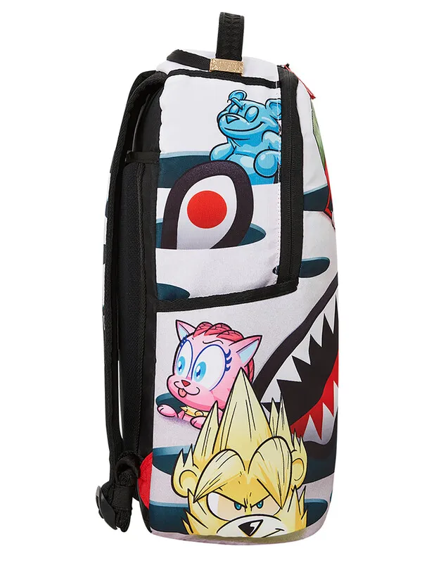 Sprayground Can't Catch Me Backpack - White