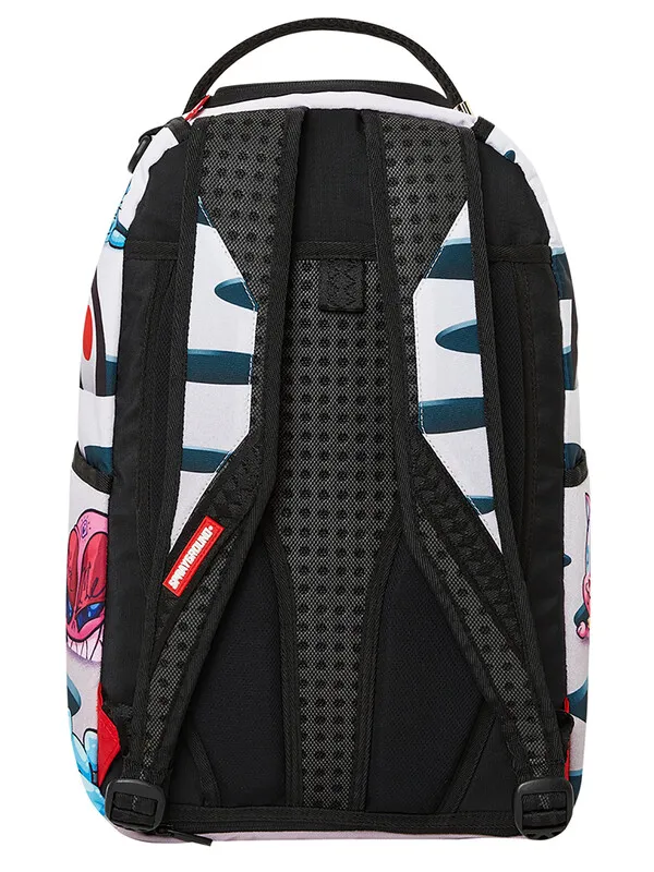 Sprayground Can't Catch Me Backpack - White