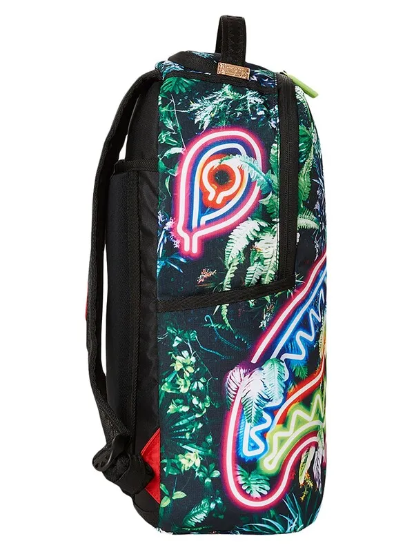 Sprayground Neon Sharl Jungle Backpack - Green