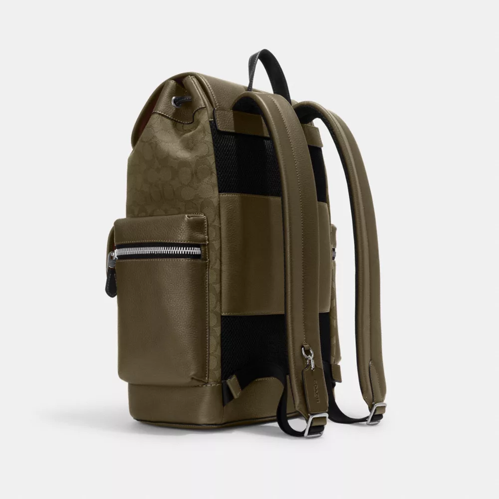 Sprint Backpack In Signature Jacquard