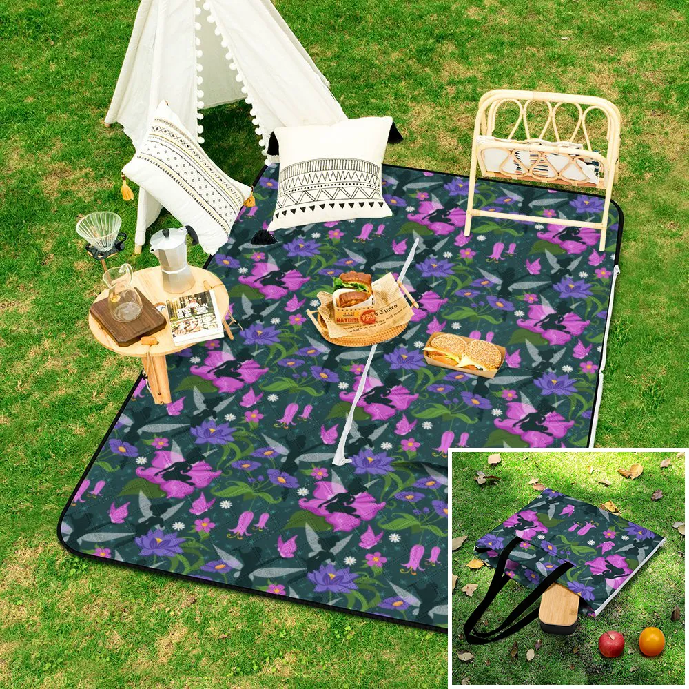 Tinker Bell Zipper Picnic Mat