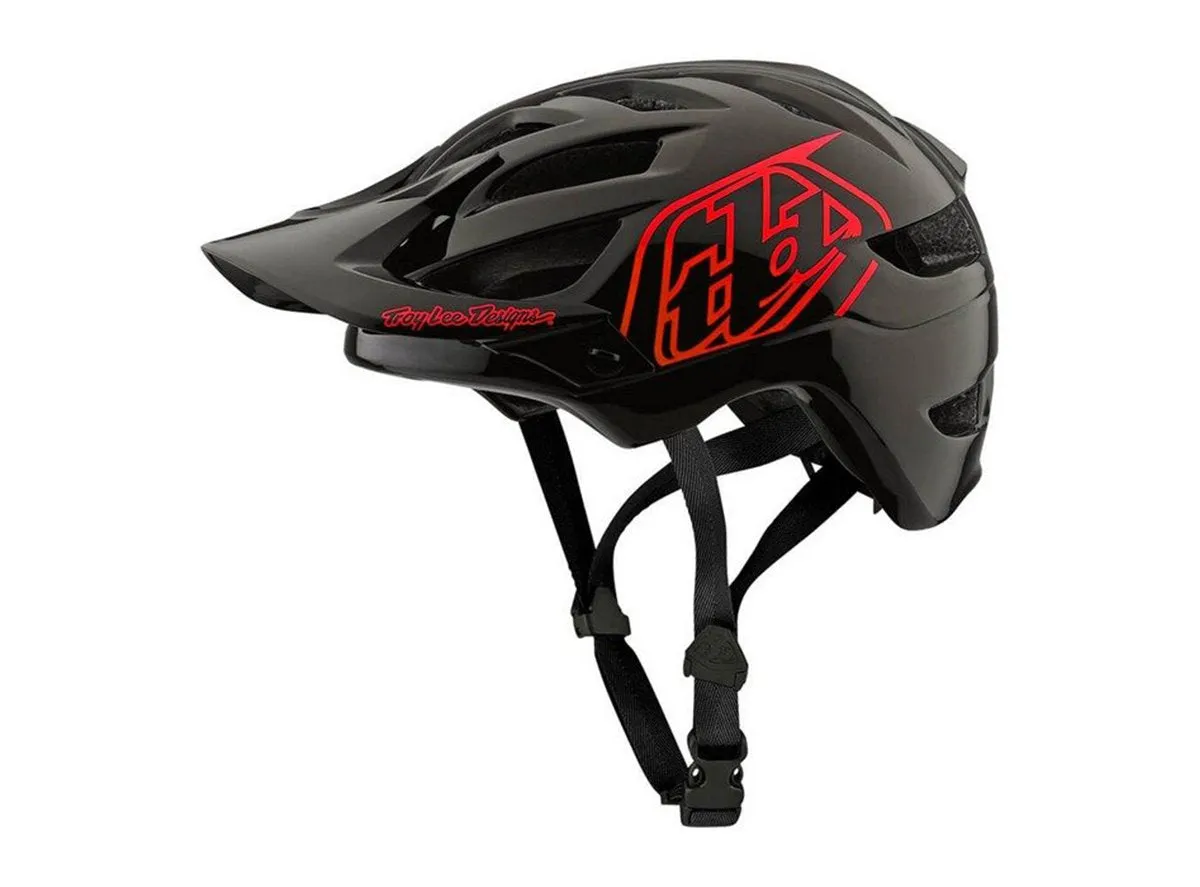 Troy Lee Designs A1 Drone Helmet - Youth - Black-Red