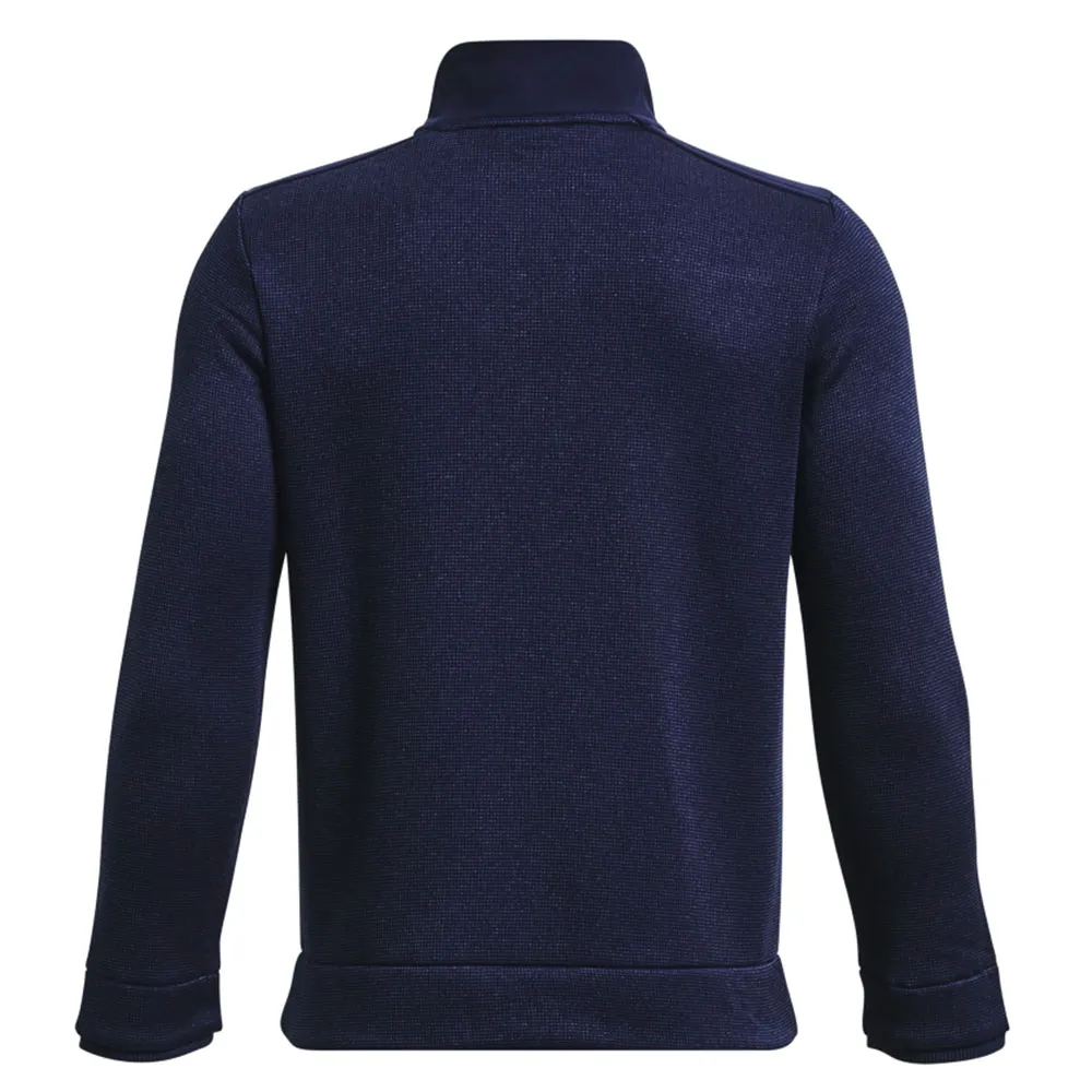 Under Armour Junior SweaterFleece Half Zip Golf Mid Layer