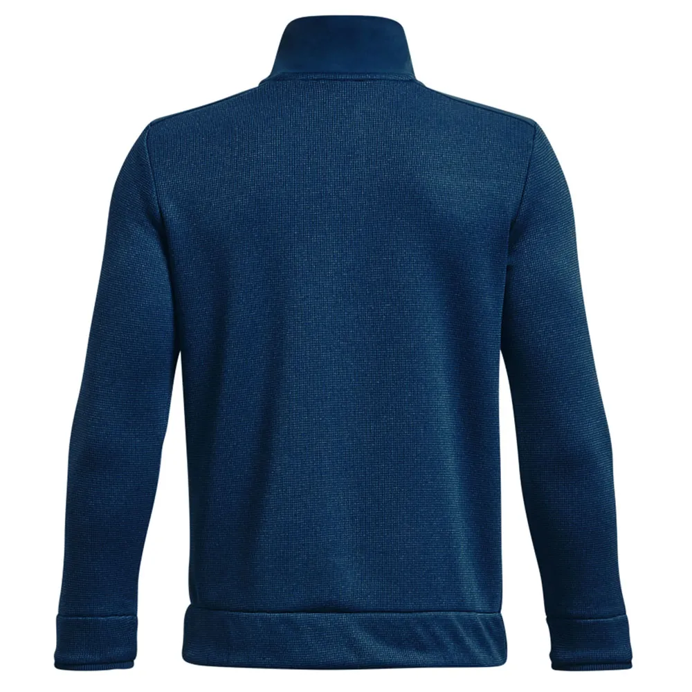 Under Armour Junior SweaterFleece Half Zip Golf Mid Layer