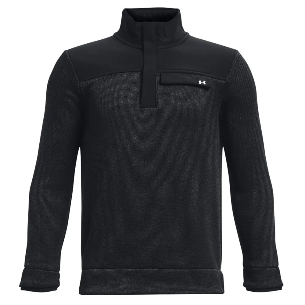 Under Armour Junior SweaterFleece Half Zip Golf Mid Layer