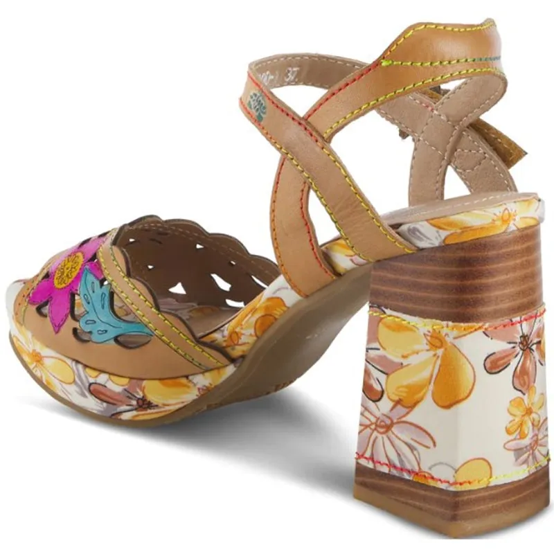 Women’s L’Artiste Avantgarde Sandals – Tan Multi