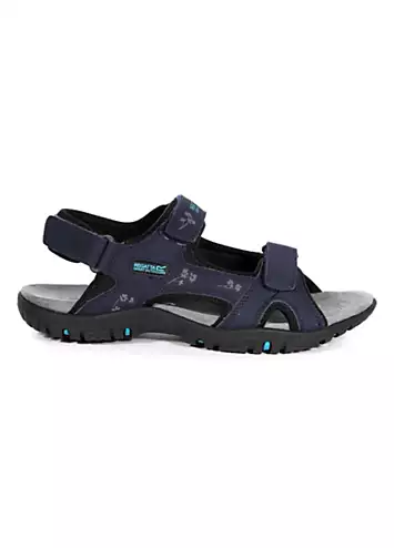 Women’s Navy & Black Lady Haris Sandals by Regatta | Look Again